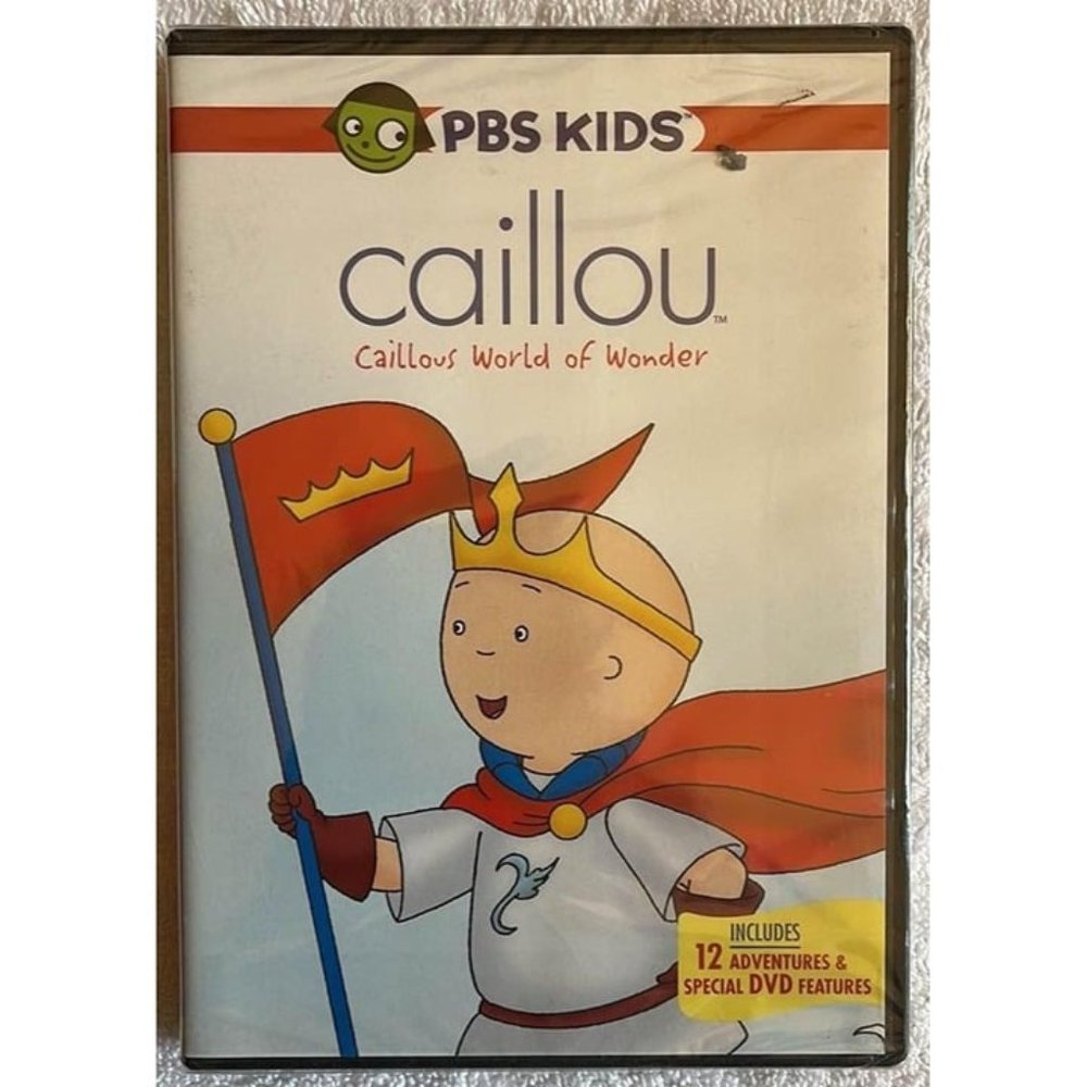 Caillou - Caillous World of Wonder (DVD, 2006) - Brand New Sealed